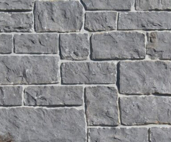 Guillotine Black Limestone Squares