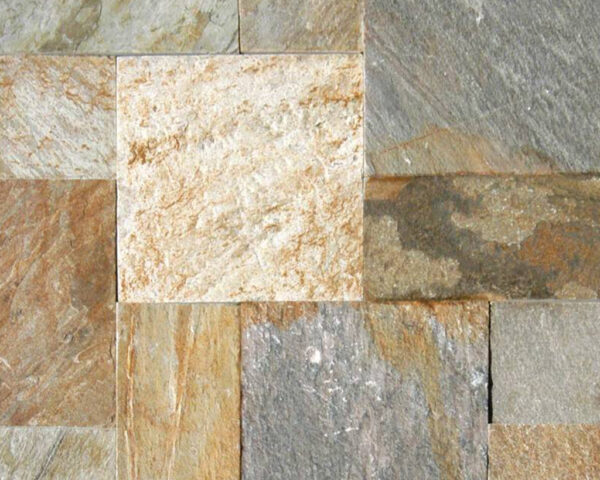 Golden White Quartzite Cut Pattern