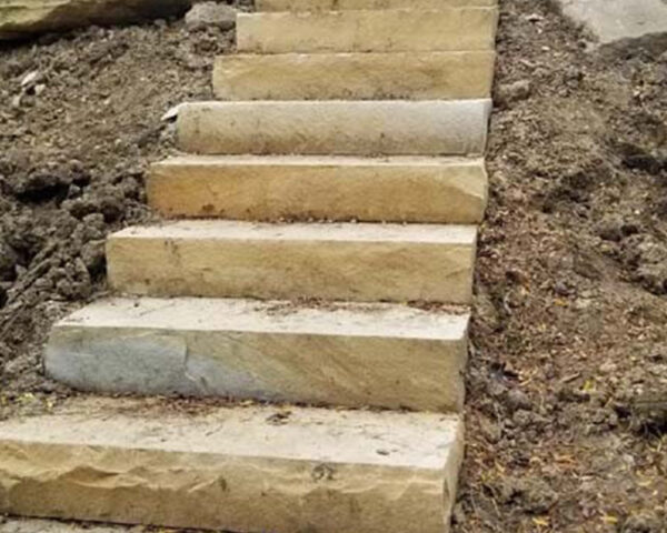 Variegated (Brown) Sequatchie Natural Step Tread - Image 2