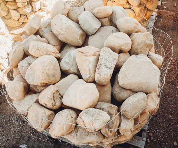 Hershey Palletized River Rock